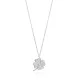 Turkish Clover CZ 925 Sterling Silver Necklace Turkish Clover CZ 925 Sterling Silver Necklace