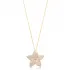 Ø27 mm Star Flower Charm Mother of Pearl Enamel Charm Necklace Turkish Handmade Wholesale 925 Sterling Silver