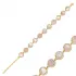 Round Design Mother of Pearl CZ Stone Turkish Handmade Jewelry Wholesale 925 Sterling Silver Bracelet