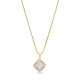 Mother Of Pearl Clover 925 Sterling Silver Necklace Mother Of Pearl Clover 925 Sterling Silver Necklace