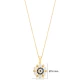 Flower Mother Of Pearl Evil Eye 925 Silver Necklace | 925 Sterling Silver Wholesale | Sade Silver Flower Mother Of Pearl Evil Eye 925 Silver Necklace - Sade 925 Silver Jewelry