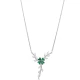 Handcrafted Clover 925 Sterling Silver Necklace - Sade 925 Silver Jewelry