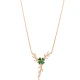 Handcrafted Clover 925 Sterling Silver Necklace - Sade 925 Silver Jewelry