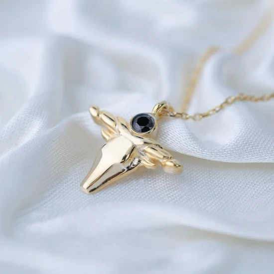 Handcrafted Bull 925 Sterling Silver Necklace Handcrafted Bull 925 Sterling Silver Necklace