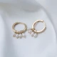 Minimalist Pearl 925 Sterling Silver Earrings