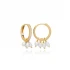 Minimalist Pearl 925 Sterling Silver Earrings