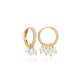 Minimalist Pearl 925 Sterling Silver Earrings
