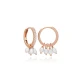 Minimalist Pearl 925 Sterling Silver Earrings