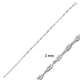 Geometric Shiny CZ Chain 925 Sterling Silver Bracelet - Sade 925 Silver Jewelry