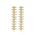 Spike Rivet Long 925 Sterling Silver Earrings