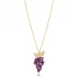 Grape Dainty 925 Sterling Silver Necklace