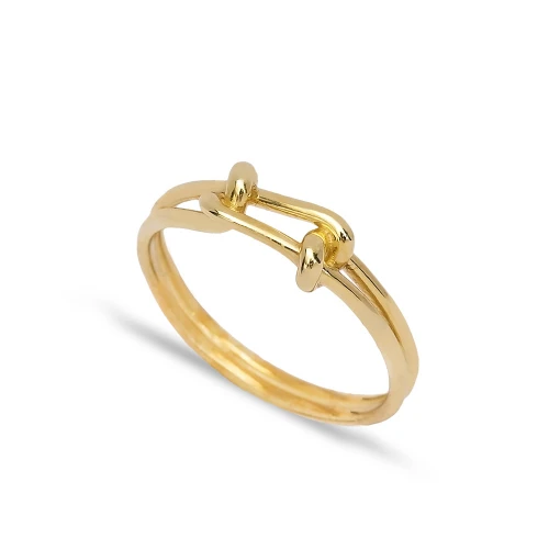 Handcrafted Node Plain 925 Sterling Silver Ring Handcrafted Node Plain 925 Sterling Silver Ring