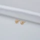 Piece Sign Tiny 925 Sterling Silver Earrings Piece Sign Tiny 925 Sterling Silver Earrings