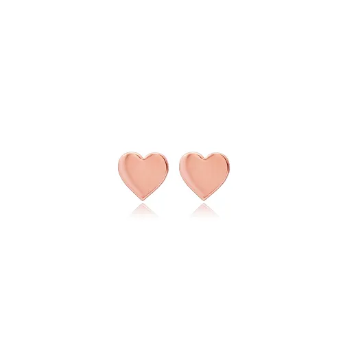 Turkish Heart Tiny 925 Sterling Silver Earrings