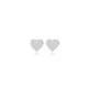 Turkish Heart Tiny 925 Sterling Silver Earrings
