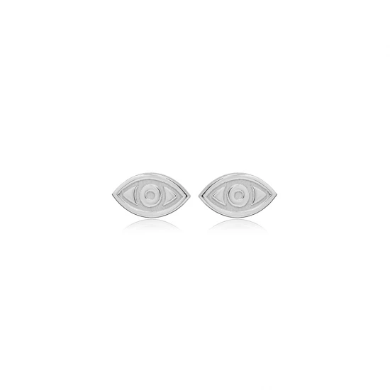 Minimalist Eye 925 Sterling Silver Earrings Minimalist Eye 925 Sterling Silver Earrings