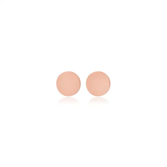 Plain Round Tiny 925 Sterling Silver Earrings Plain Round Tiny 925 Sterling Silver Earrings