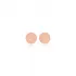 Plain Round Tiny 925 Sterling Silver Earrings