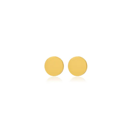 Plain Round Tiny 925 Sterling Silver Earrings Plain Round Tiny 925 Sterling Silver Earrings