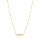 Plain Tag Charm 925 Sterling Silver Pendant