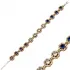 Square Shape Mix CZ 925 Sterling Silver Bracelet