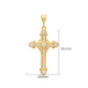 Cross Religious CZ 925 Sterling Silver Pendant Cross Religious CZ 925 Sterling Silver Pendant