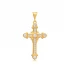Cross Religious CZ 925 Sterling Silver Pendant