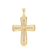 Turkish CZ Cross 925 Sterling Silver Pendant