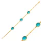 Aquamarine Quartz Three Oval Bezel 925 Silver Bracelet Aquamarine Quartz Three Oval Bezel 925 Silver Bracelet