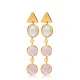Pink Smoke Quartz 925 Sterling Silver Earrings Pink Smoke Quartz 925 Sterling Silver Earrings