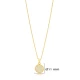 Round Sun CZ 925 Sterling Silver Necklace Round Sun CZ 925 Sterling Silver Necklace
