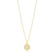 Round Sun CZ 925 Sterling Silver Necklace Round Sun CZ 925 Sterling Silver Necklace