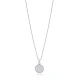 Round Sun CZ 925 Sterling Silver Necklace Round Sun CZ 925 Sterling Silver Necklace
