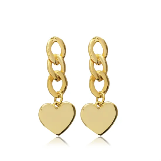 Plain Heart Design Silver Stud Earrings Plain Heart Design Silver Stud Earrings