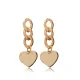 Plain Heart Design Silver Stud Earrings Plain Heart Design Silver Stud Earrings