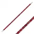 Garnet CZ Rectangle Baguette Tennis 925 Silver Bracelet