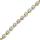Citrine CZ Oval Tennis 925 Sterling Silver Bracelet Citrine CZ Oval Tennis 925 Sterling Silver Bracelet