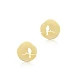 Turkish Round Bird 925 Sterling Silver Earrings