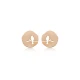Turkish Round Bird 925 Sterling Silver Earrings