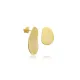 Plain Irregular Design Stud Earrings