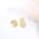 Plain Irregular Design Stud Earrings