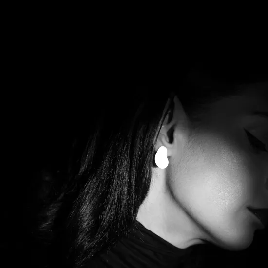 Plain Irregular Design Stud Earrings