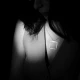 Hollow Square Plain 925 Sterling Silver Necklace