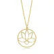 Flower Lotus Plain Neckace 925 Sterling Silver Pendant Flower Lotus Plain Neckace 925 Sterling Silver Pendant