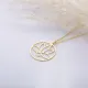 Flower Lotus Plain Neckace 925 Sterling Silver Pendant Flower Lotus Plain Neckace 925 Sterling Silver Pendant