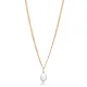 Pearl Gourmet Chain 925 Sterling Silver Necklace Pearl Gourmet Chain 925 Sterling Silver Necklace