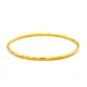 Slim Hammered 75mm 925 Sterling Silver Bangle