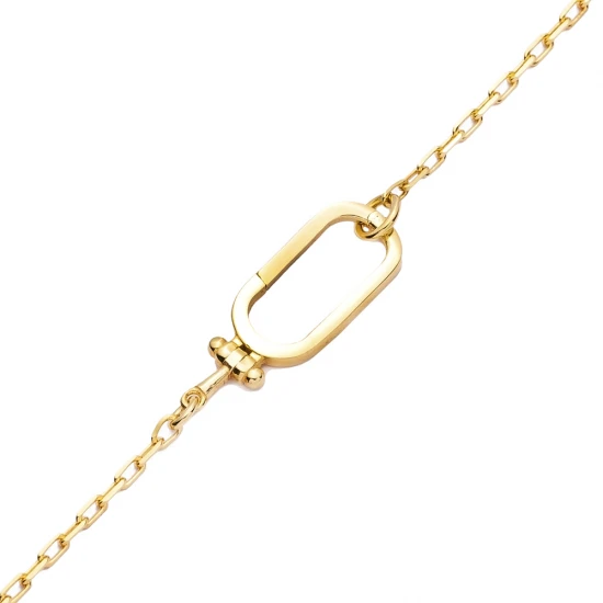 Plain Rectangle Shape Dainty Sterling Silver Bracelet Plain Rectangle Shape Dainty Sterling Silver Bracelet