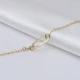 Plain Rectangle Shape Dainty Sterling Silver Bracelet Plain Rectangle Shape Dainty Sterling Silver Bracelet