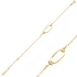 Plain Rectangle Shape Dainty Sterling Silver Bracelet